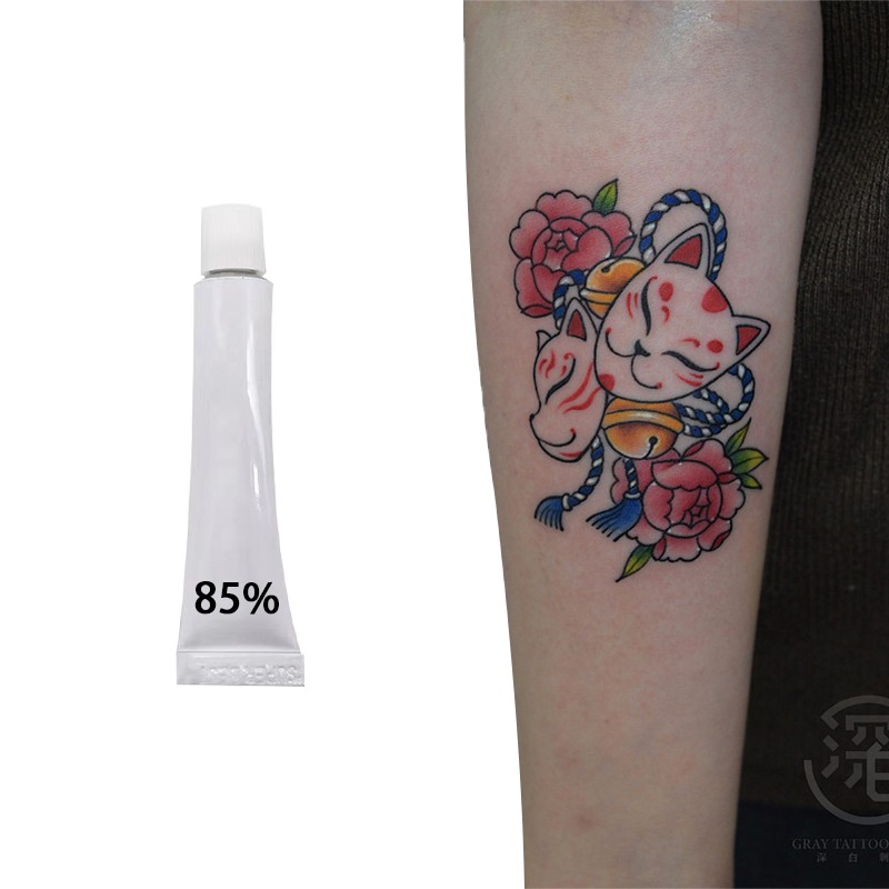 Wholesale of New Materials Tattoo Supplies 85% Tattoo Cream Micropigmentation for Lip & Eyebrow Pmu Pigment Lips Packages