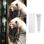 现货新产品2025纹身后护理私人品牌纹身粉，面霜彩妆颜料眉毛和嘴唇纹身墨水