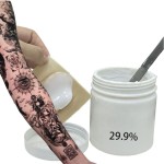自定义自有品牌纹身护理自有品牌29%纹身霜色素高保留和长寿半pmu