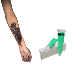 2025新的定制身体艺术纹身模板纹身粉霜眉毛微刀片眉毛微刀片色素