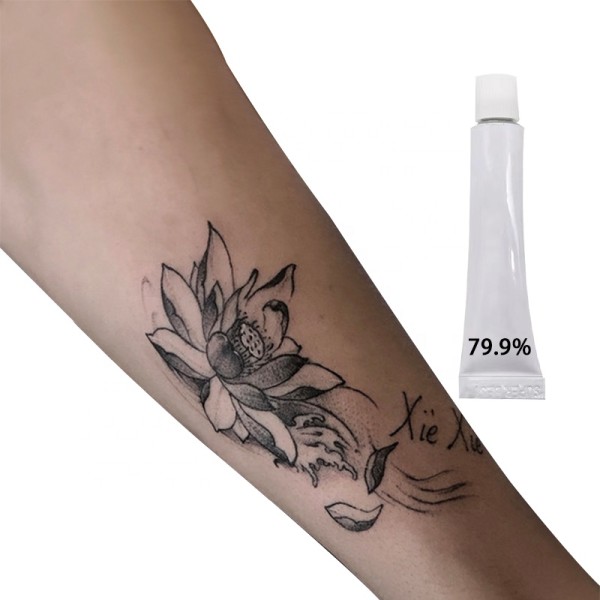 批发定制化妆师用品材料Para Tatuajes 79.9%纹身霜永久化妆用品