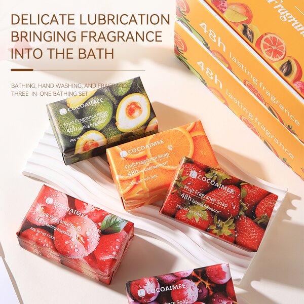 Orange Soap Supplier - Organic Sweet Orange Fruit Scented Whitening