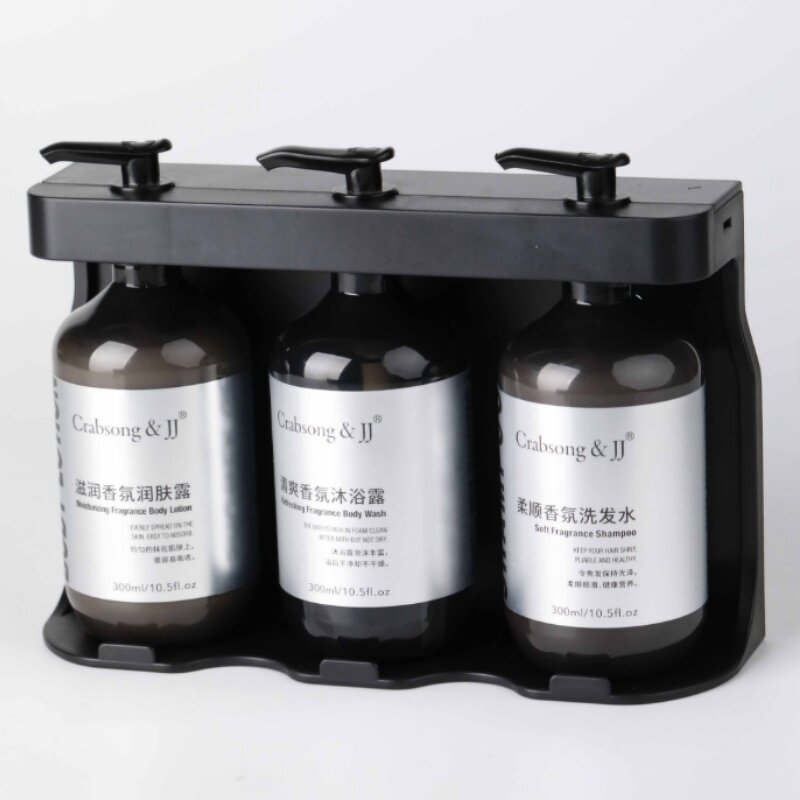 Shampoo Dispenser Manufacturer - 300ML 360ML Invisible Lock Wall Mounted