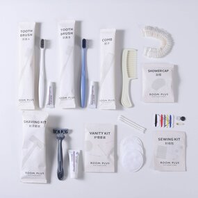 Hotel Amenities Kit Manufacturer - Customized Eco-friendly Sugarcane Paper