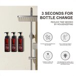 Soap Dispenser Supplier - Manual Shower Gel Shampoo Wall Mounted