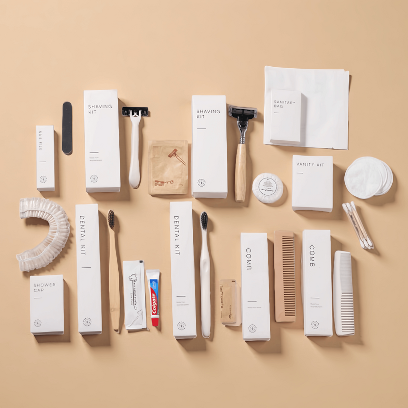 Hotel Amenities Kit Supplier - FSC Certified Eco-Friendly Disposable