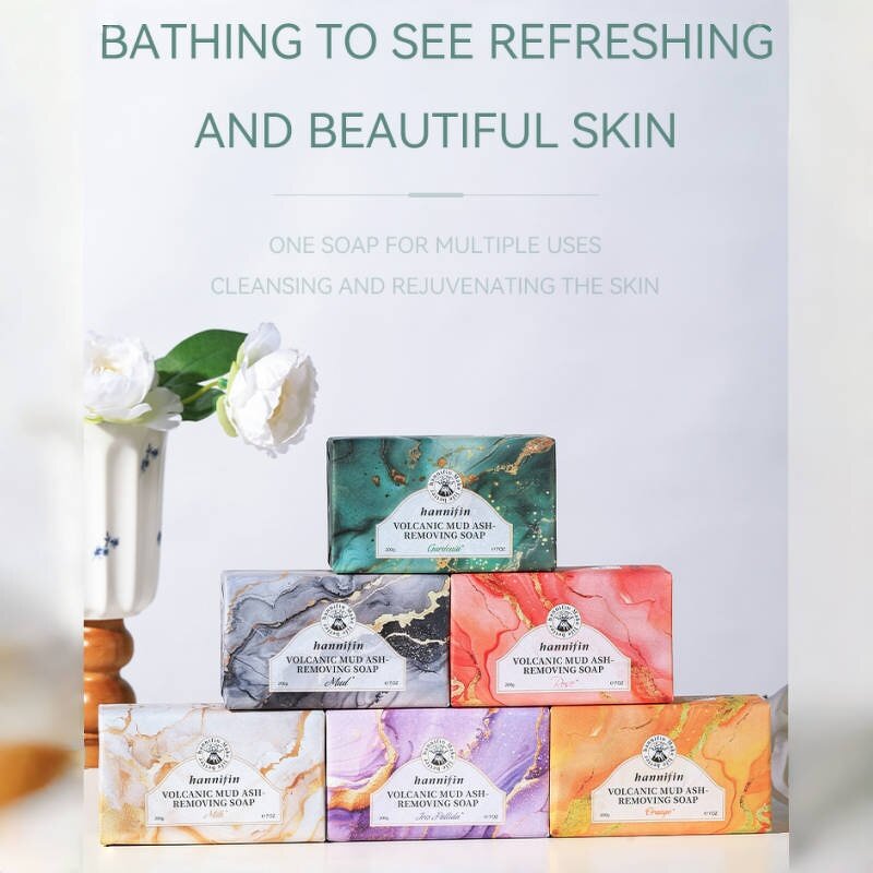 Rose Soap Manufacturer - 200G Essential Oil Whitening Deep Cleansing