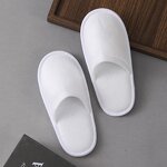 Hotel Slippers Supplier - Custom Logo Bulk Comfort Anti-Slip Velvet
