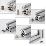 Aluminum Profile T Nut Supplier - M4 M5 M6 M8 Hammer Head Nickel Plated