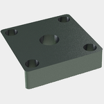 Aluminum Profile Base Plate Supplier - Mounting Plate for Extrusion