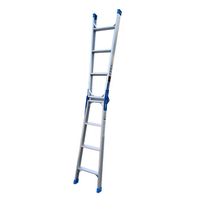 2-in-1 Aluminum Ladder Manufacturer - Straight A-Frame Convertible Free Switch