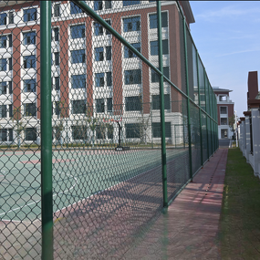 PVC-Coated Wire Mesh Fence Manufacturer - for School Park Sports Fields