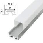 Aluminum LED Light Profile Manufacturer - Custom with PC Cover for Ceiling Lighting