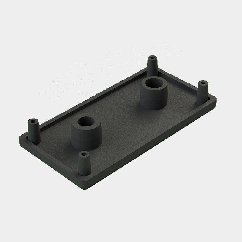 Nylon End Caps for Aluminum Profile Supplier - A6 Plastic for 20-50 Series