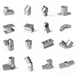 Aluminum Tube Fittings Manufacturer - Third Generation 28mm Lean Pipe Parallel Joint