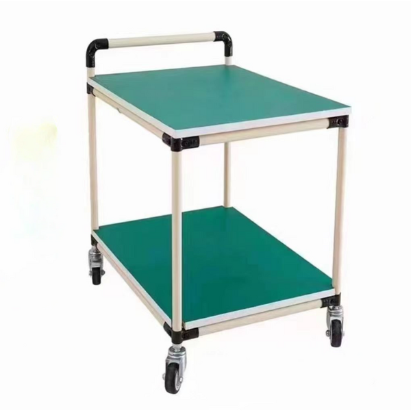 Lean Management Anti Static Turnover Cart Manufacturer - Multi Tier Wheel Trolley for Storage