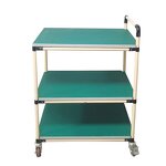 Anti Static Multi Tier Lean Tube Cart Supplier - with Wheels Workshop Tool Trolley