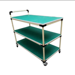 ESD Antistatic Turnover Cart Manufacturer - 2-Layer Workbench for Factory Sorting