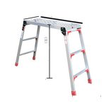 Aluminum Step Platform Ladder Manufacturer - Foldable Workbench Stool for Home Use