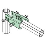 Aluminum Lean Pipe Connector Supplier - 180 Degree Outer Joint for Assembly Line