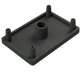 Aluminum Extrusion End Cover Supplier - Black Grey Color Options