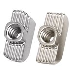 Aluminum Profile T Nut Supplier - M4 M5 M6 M8 Hammer Head Nickel Plated