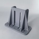 Industrial Aluminum Profile Footing Support Manufacturer - 100x100 Square Fixed