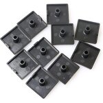 Aluminum Extrusion End Cover Supplier - Black Grey Color Options