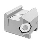 Lean Profile Corner Joint Manufacturer - 90 Degree Conduit Cross Joint for Workbench