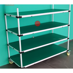 Anti-Static Lean Tube Workbench Manufacturer - Customizable Quality Inspection Station