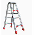 Foldable Aluminum Step Ladder Supplier - 4/6 Step Anti-Slip Wide Pedal Luxury