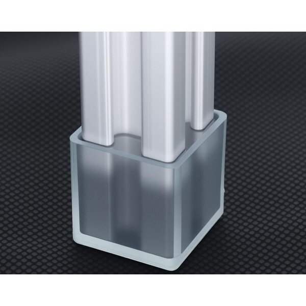 Aluminum Profile Floor Pad Supplier - Transparent Rubber Pad Scratch-resistant