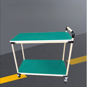 Antistatic Mobile Work Cart Supplier - Adjustable Material Handling Turnover Station