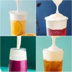 Cheese Cover Powder Supplier - Strawberry Flavored Kerry Milk Foam