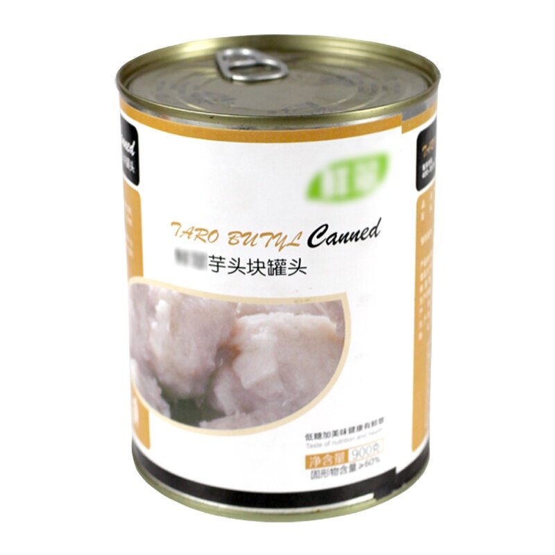 Taro Grain Canned Supplier - Cube Boba Tea Ingredients 900g