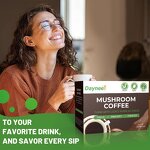 Mushroom Coffee Powder Supplier - Neutral Taste 100% Natural