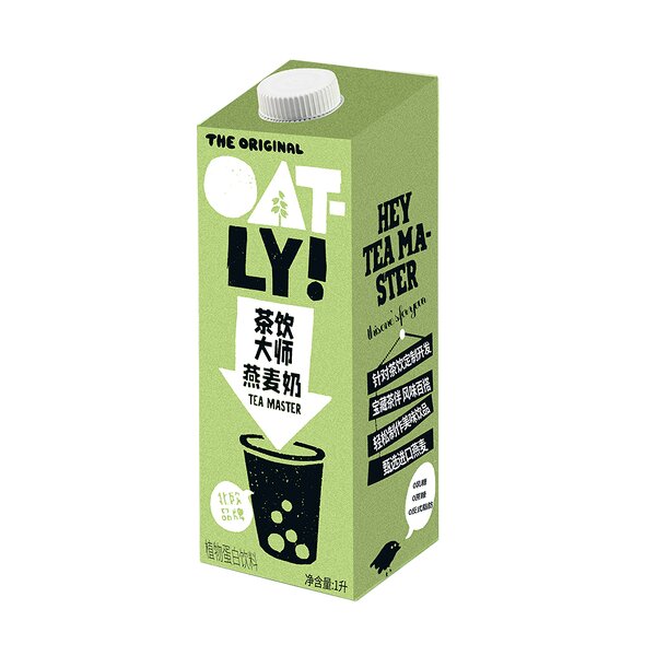 Oat Milk Supplier - Oatly Tea Master 1L Bubble Tea
