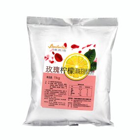 Rose Lemon Tea Powder Manufacturer - Natural Flavored Fruit Tea