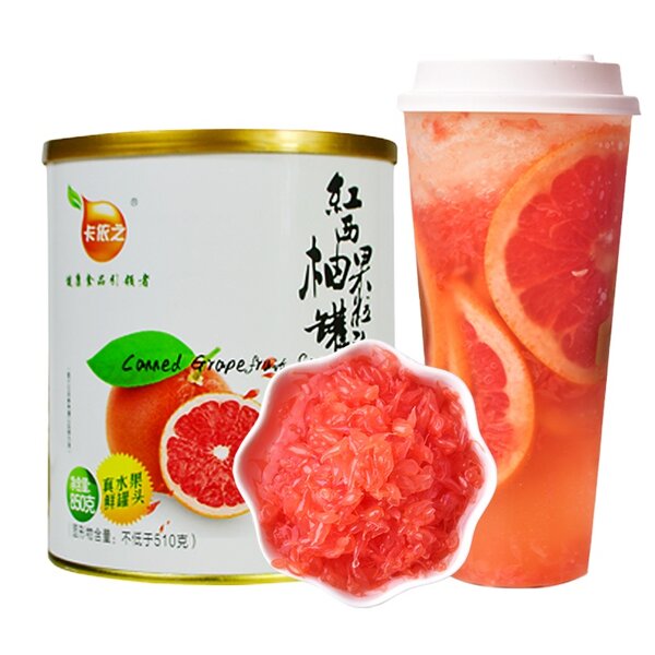 Canned Grapefruit Manufacturer - Haitong 850g for Bubble Tea