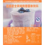 Blueberry Cheese Milkshake Powder Manufacturer - Dessert Shop Uses