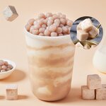 Taro Grain Canned Supplier - Cube Boba Tea Ingredients 900g