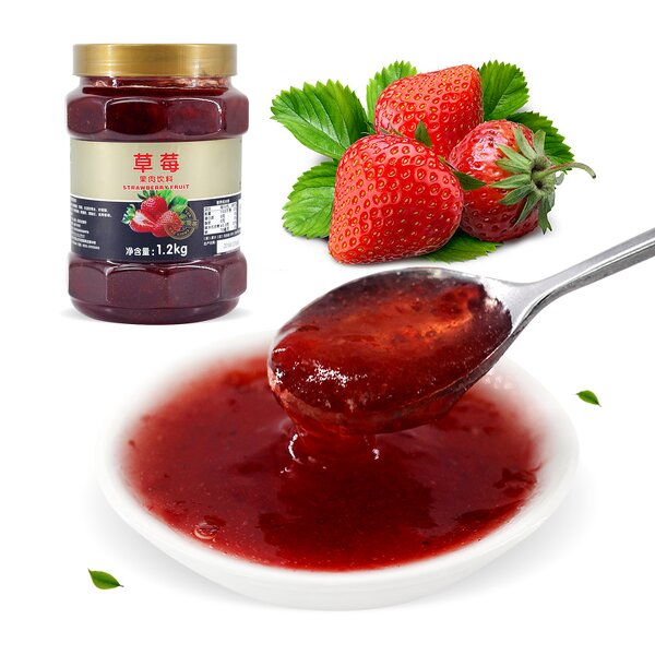 Strawberry Jam Supplier - Premium Fruit Puree 1.2kg
