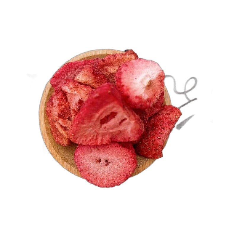 Freeze Dried Strawberry Chips Manufacturer - Spot Supply 1kg Baking