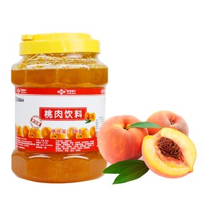 Peach Jam Supplier - Fresh Juice 3kg with Pulp