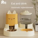 Automatic Pet Feeder Supplier - Double Bowl Drinking Bowl 4L Capacity
