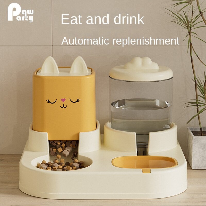 Automatic Pet Feeder Supplier - Double Bowl Drinking Bowl 4L Capacity
