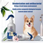 Pet Odor Eliminator Spray Manufacturer - 120ml for Dogs Birds Rabbits