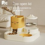 Automatic Pet Feeder Supplier - Double Bowl Drinking Bowl 4L Capacity