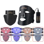Home Beauty Machine Silicone Red Light Therapy Mask Infrared 460nm 630nm 590nm 850nm Facial Mask Device