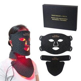 Wholesale Wireless Led Facemask Infrared Home Use Led Mask Light Therapy Led Facial Light Therapy Masks Silicone